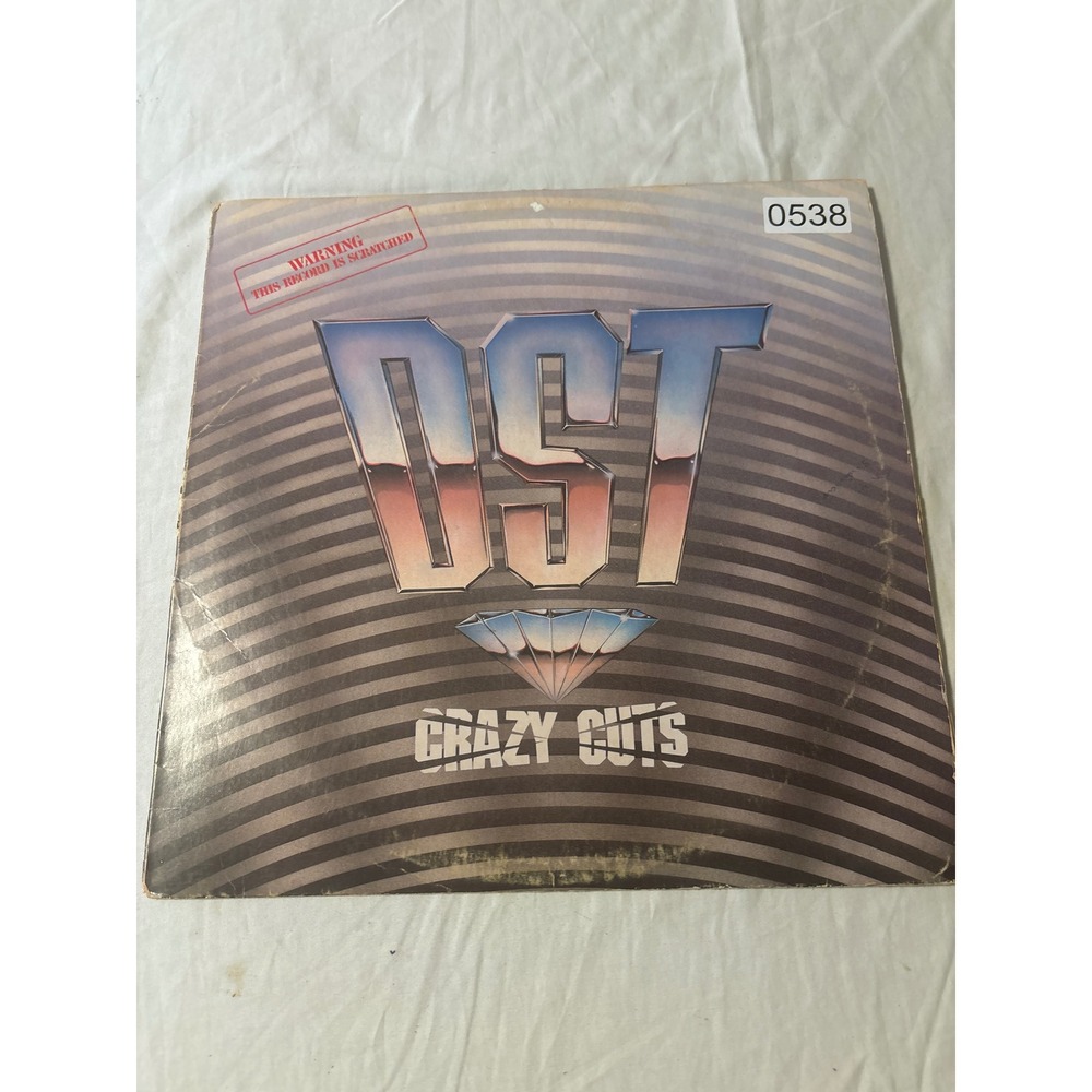 Grandmixer D.ST. Crazy Cuts 12" Vinyl Single 1983 Black Fair Hip Hop Electro